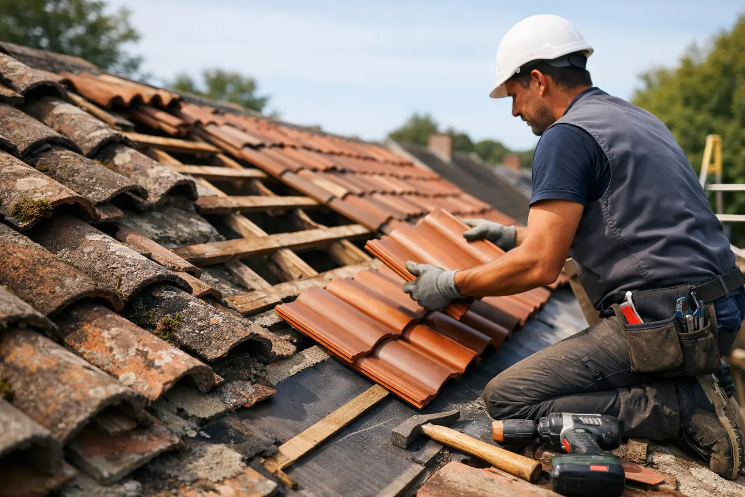 Guide rénovation toiture ancienne efficace