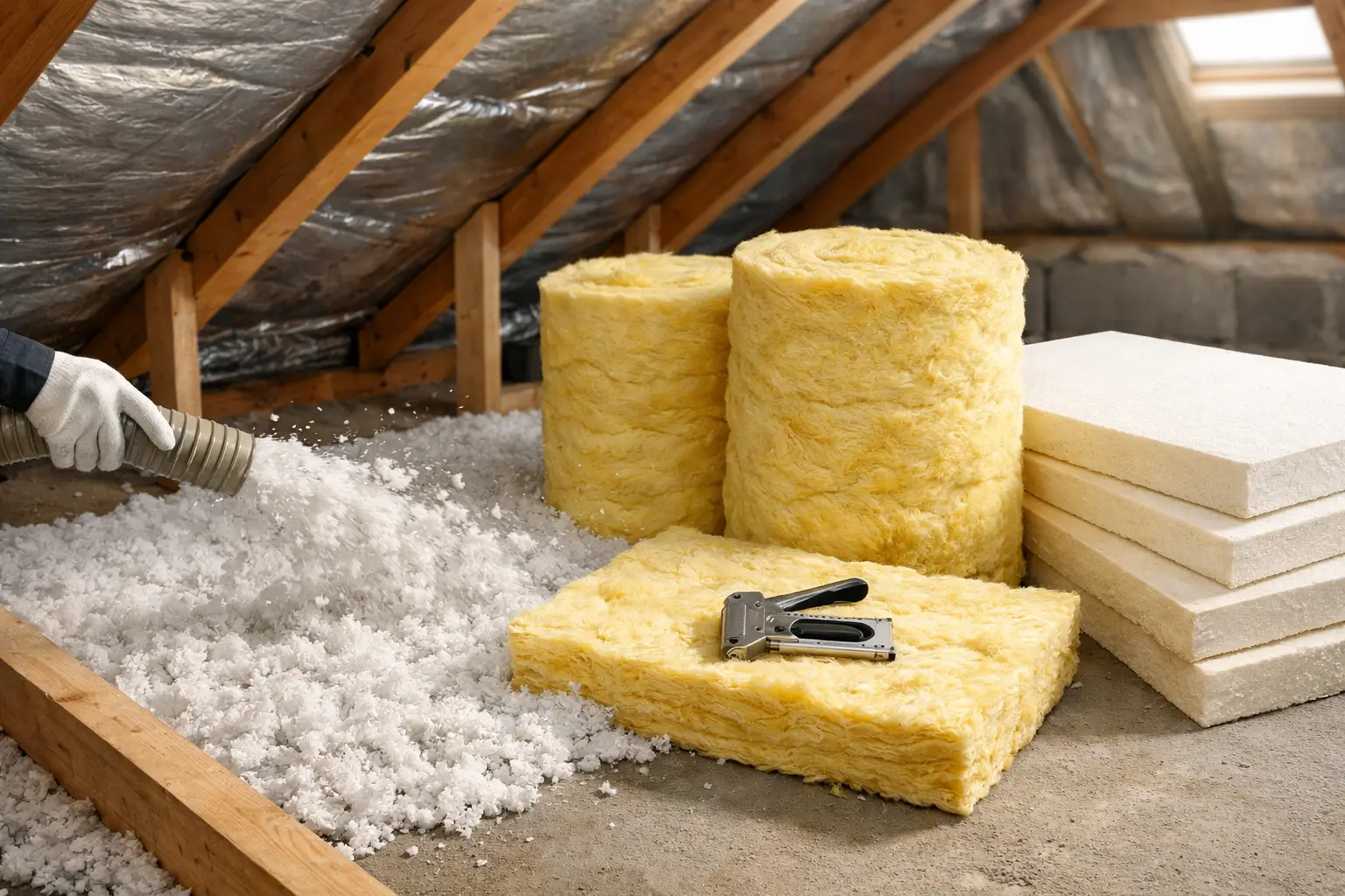 Meilleures options isolation combles perdus