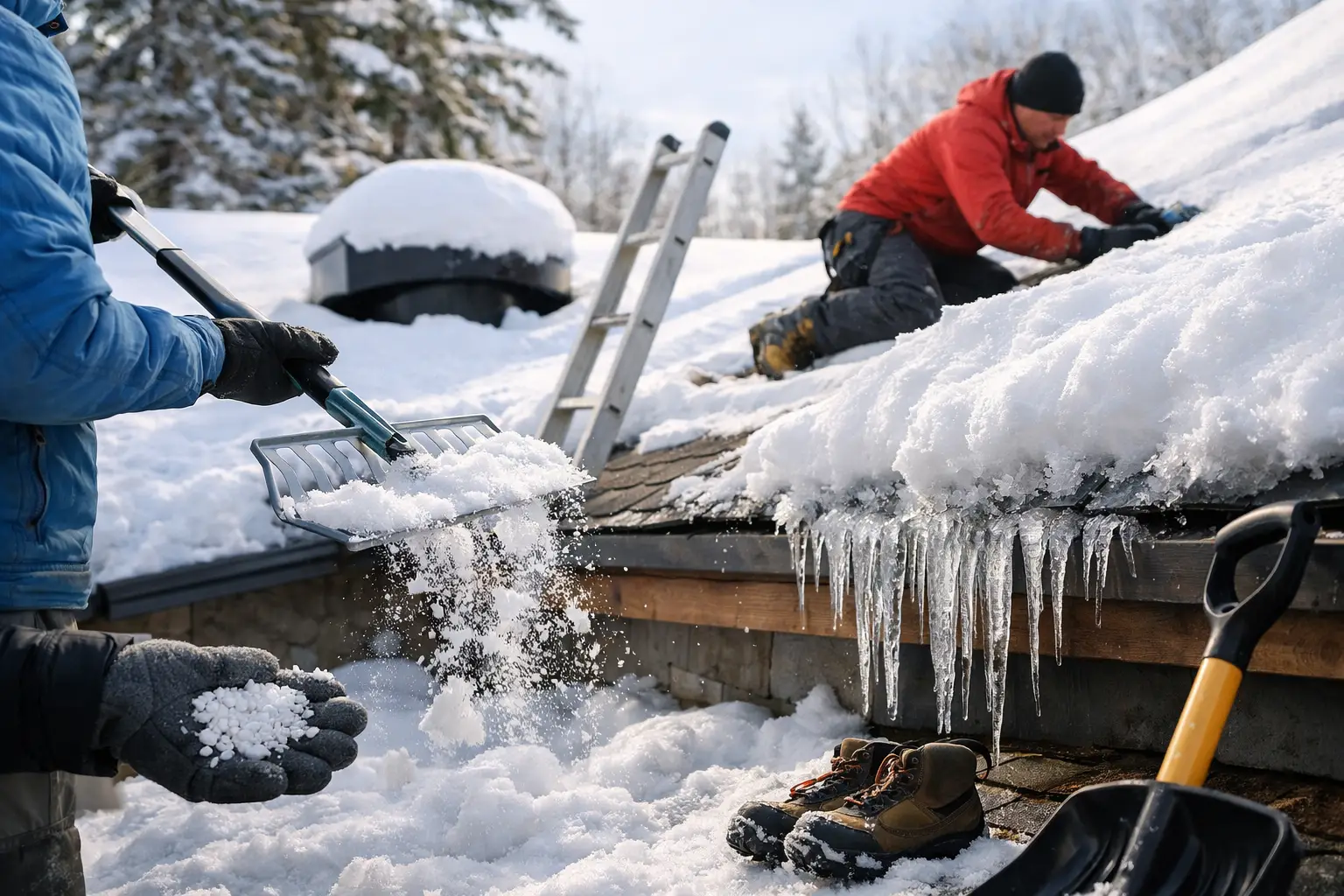 Comment protéger son toit en hiver : 7 gestes Comment protéger son toit en hiver : 7 gestes